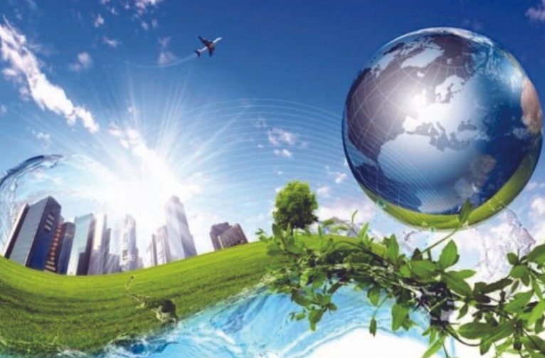 Hình ảnh bầu trời trong xanh, tượng trưng cho Trái Đất hồi phục sau nỗ lực bảo vệ tầng ozon.