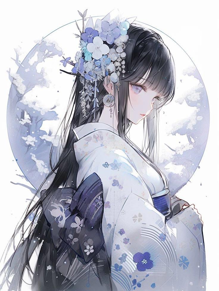 963+ Anime Kimono Đậm Chất Nhật Bản Thanh Lịch Quyến Rũ