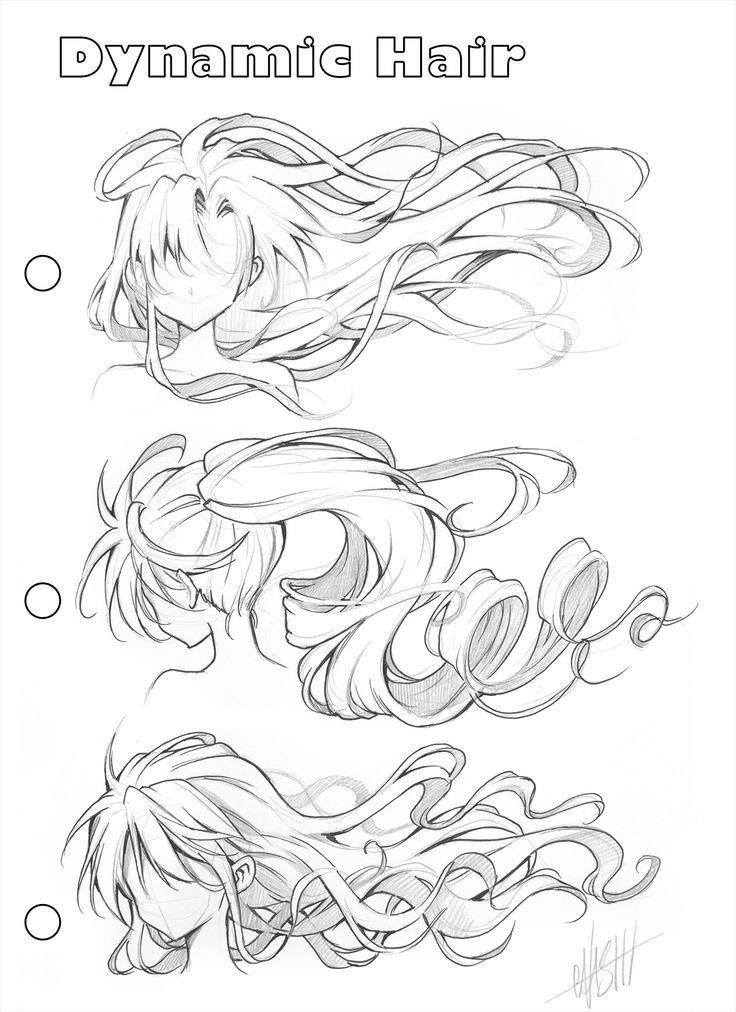400+ Cách Vẽ Tóc Anime Mềm Mại Chuẩn Phong Cách