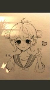 772+ Cute Vẽ Anime Đơn Giản Ai Cũng Làm Được