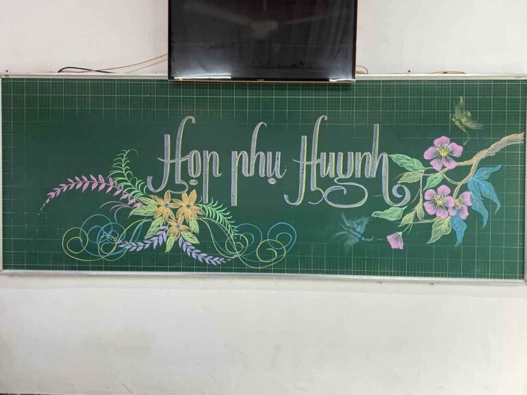 268+ Trang trí bảng họp phụ huynh đẹp mắt, ấn tượng