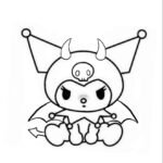 288+ Tranh tô màu Kuromi đẹp đơn giản sáng tạo