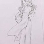 312+ Vẽ áo dài đẹp tinh tế mang đậm nét Việt