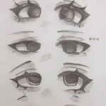 330+ Vẽ mắt anime nữ long lanh chuẩn trend