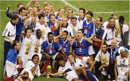 World Cup 1998 đánh dấu vinh quang trên sân nhà