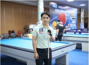 Carom 3 băng Việt Nam chỉ còn ‘một mạng’ ở World Cup Porto 2026